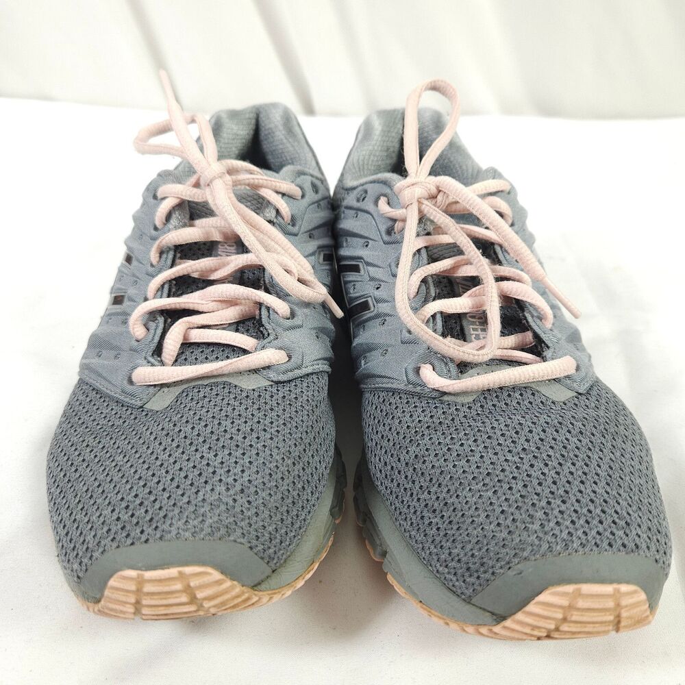 ASICS Gel Quantum‎ 180 Running Shoes Grey Pink Womens US 9 T887N